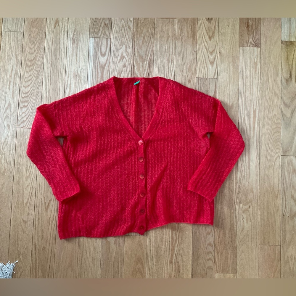 United Colors of Benetton cardigan French style size small Medium